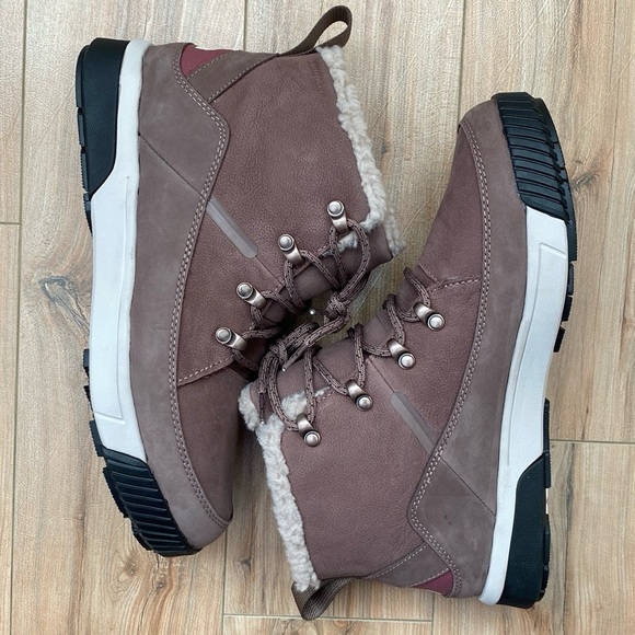 NWOB🍁THE NORTH FACE Women's Mid Lace Insulated Waterproof Boots Size 9 - Picture 15 of 16